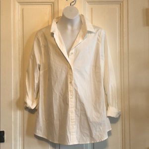 Never worn white j crew button down